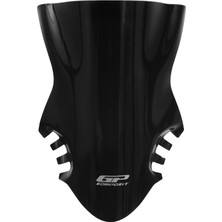 GP Kompozit CF Moto 450 SR 2023-2026 Uyumlu Ön Cam Siyah - 39 cm