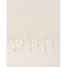 English Home Clario Cam 6'lı Çay Bardağı 125 ml Şeffaf