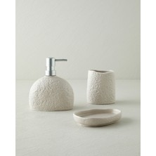 English Home Seras Dolomite 3'lü Banyo Seti Koyu Bej