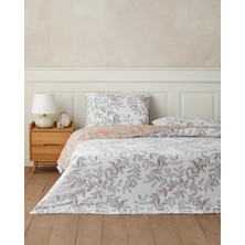 English Home Olive Twig Çift Kişilik Nevresim Takımı 200X220 cm Krem - Yeşil