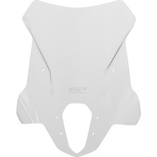 GP Kompozit Yamaha RayZR 2024 Uyumlu Ön Tur Camı Şeffaf - 53 cm