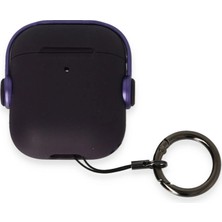 İyisi Var Apple Airpods 2 (2.nesil) Cool Kılıf - Derin Mor