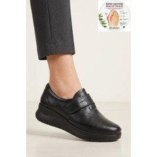 Shoemix Hakiki Deri Kemik Çıkıntısına Uyumlu ( Halux Valgus ) Cırt Cırtlı Anatomik Ayakkabı-