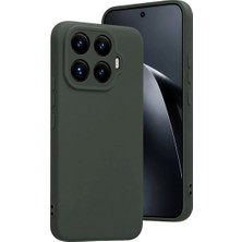 İyisi Var Xiaomi Mi 17T Nano Içi Kadife Silikon - Koyu Yeşil