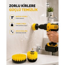 Marsilyan 3’lü Matkap Ucu Fırça Seti – Derinlemesine Temizlik, Tüm Yüzeylerle Uyumlu Yeni Nesil