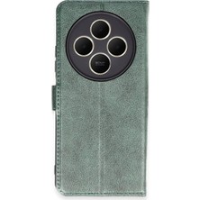 İyisi Var Xiaomi Redmi 14C Kılıf Trend S Plus Kapaklı Kılıf - Yeşil