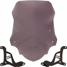 GP Kompozit Aprilia SR 125 / 160 2024 Uyumlu Ön Cam Füme - 51 cm