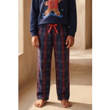 Bony Socks Erkek Çocuk Snowboard Pantolon Pijama Altı Lacivert