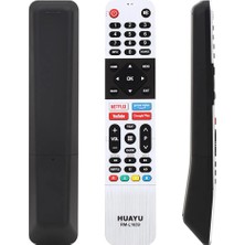 YFS Arçelik Ile Uyumlu LED Tv Universal Kumanda RM-L1659 Netflıx-Youtube-Prıme Vıdeo-Google Play Tuşlu