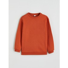 Lc Waikiki Yeni Sezon Bisiklet Yaka Erkek Çocuk Kalın Sweatshirt