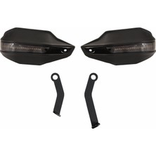 GP Kompozit Honda XL750L Transalp 2023-2024 Uyumlu Led Sinyalli Elcik Koruma Siyah