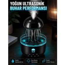 Beruflic Ultrasonik Denizanası Hava Nemlendirici Sessiz Çalışan Rgb Ortam Işıklı Aromaterapi Difüzörü