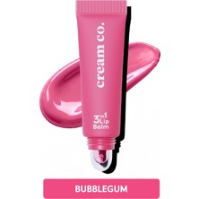 Cream Co. 3in1 Lip Balm 402 | Nemlendirici Parlatıcı Dudak Bakım | Pembe Sakız | Hyaluronik Asit Seramid
