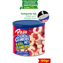 Paşa Kuruyemiş Çiğ Kaju & Turna Yemişi Teneke Kutu 150 gr