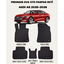 Feyza Oto Audi A5 Serisi 2025 - 2026 Arası Araca Özel Premium Eva Paspas Takımı 2 Yıl Garantili Araca Birebir Uyumlu Kalıplar