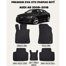 Feyza Oto Audi A5 Serisi 2009 - 2016 Arası Araca Özel Premium Eva Paspas Takımı 2 Yıl Garantili Araca Birebir Uyumlu Kalıplar