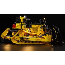 BRİKS MAX Briksmax LEGO App-Controlled Cat D11 Buldozer 42131 Lighting Kit