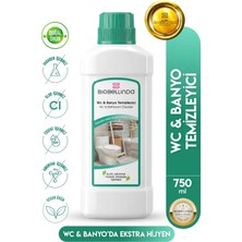 BioBellinda Wc & Banyo Temizleyici 750 ml + Klor, Amonyak, Fosfat Içermeyen Formül