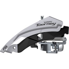 SHIMANO Shımano Tourney FD-TY601-L3 Üçlü Top Swıng Kelepçe-Tipi M (31,8 Mm)  L (34,9 Mm) Ön Vites Değiştirici