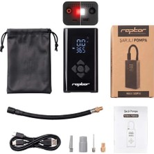 Raptor D17-01 Şarjlı Mini Pompa