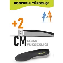 Exland 2 cm Boy Uzatıcı Tabanlık Gizli Topuk Yükseltici Tam Boy Iç Taban Rahat ve Dayanıklı