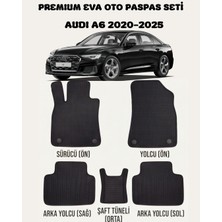Feyza Oto Audi A6 Serisi 2020 - 2025 Arası Araca Özel Premium Eva Paspas Takımı 2 Yıl Garantili Araca Birebir Uyumlu Kalıplar