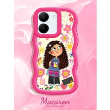 HONTINGA Vivo Y27S Uyumlu Kılıf Düşüme Önleyici Basitlik Anti Düşme Kamera Koruyucu Basit Kırmızı Yumuşak Silikon Sevgili Çift Telefon Kılıfı Kız Desen K9-0351