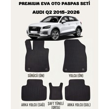 Feyza Oto Audi Q2 Serisi 2015 - 2026 Arası Araca Özel Premium Eva Paspas Takımı 2 Yıl Garantili Araca Birebir Uyumlu Kalıplar