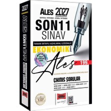 Yargı Yayınevi Yargı 2027 ALES Sayısal-Sözel Yetenek Son 11 Sınav Çıkmış Sorular
