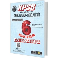 Lisinya Dev Kadro Kpss Genel Yetenek Genel Kültür Muhteşem 6 Deneme Çözümlü