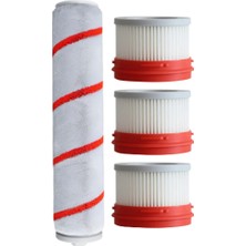 İcanpares Xiomi Uyumlu Dreame V8, Dreame V9, Dreame V9B, Dreame V9D, Dreame V9PRO, Dreame V10 Süpürge Ana Fırçası ve Hepa Filtre 3 Adet