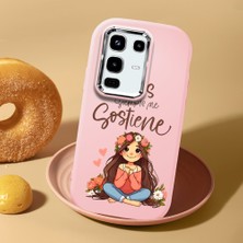 HONTINGA Infinix Note 50 Pro ile Uyumlu Kılıf Kamera Korumalı Düşüme Önleyici Kamera Koruyucu Pembe Yumuşak Silikon Sevgili Çift Telefon Kılıfı Kız Kılıf Desenli K4-0499