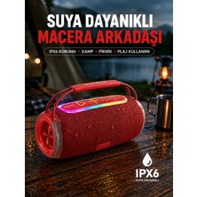 Beruflic 20W Kablosuz Bluetooth Hoparlör Rgb Işık Efektli Usb/sd/aux Destekli