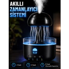 Nemere Ithalat Denizanası Tasarımlı Ultrasonik Hava Nemlendirici Rgb LED Işıklı Sessiz Buhar Makinesi Zaman Ayarlı