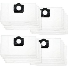 İcanpares Rowenta, Nilco, Karcher, Nilfisk Uyumlu Quadron 4x4, Ic 225 3 Katlı Bez, Ic 315 - Ic 335, Wd 4.200, Wd 5.400, Ivb 5 Süpürge Toz Torbası 20 Adet