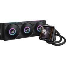 Asus Rog Strıx Lc Iv 360 Argb LCD Whıte Edıtıon, 5.08" IPS LCD Ekranı, Aıo Q-Connector Tasarımı, Güçlü Pompası ve Entegre 3x Argb Fanlarıyla Üst Düzey Soğutma Performansı Sunar.