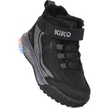 Kiko Kids  Rope Işıklı Cırtlı Erkek Çocuk Spor Bot Ayakkabı