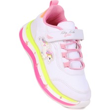 Kiko Kids  Venzo Unicorn Cırtlı Kız Çocuk Spor Ayakkabı