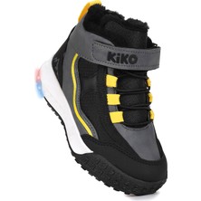 Kiko Kids  Rope Işıklı Cırtlı Erkek Çocuk Spor Bot Ayakkabı