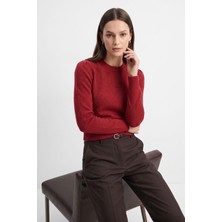 Rays Bisiklet Yaka Kazak 07299 Kırmızı