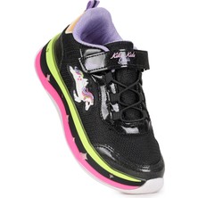 Kiko Kids  Venzo Unicorn Cırtlı Kız Çocuk Spor Ayakkabı
