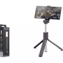 Nodar ND1037 Tripod Selfie Çubuğu 69CM Bluetooth Kumandalı Siyah