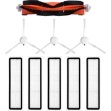 İcanpares Xiaomi Uyumlu Trouver Finder Lds Rls3 Robot Süpürge Ana Fırça, Hepa Filtre X5, Yan Fırça X3