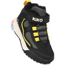 Kiko Kids  Rope Işıklı Cırtlı Erkek Çocuk Spor Bot Ayakkabı