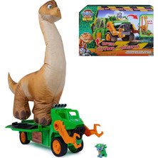 Paw Patrol Dino Filmi Şişme Dinozor Oyuncağı ve Rocky Aksiyon Figürü