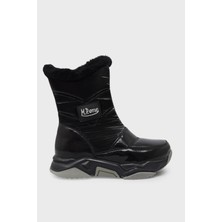 Mp Kız Çocuk Kar Botu Siyah MP-3346