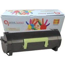 QPRİNT TONER Lexmark 56F5000 MS421 Muadil Çipli Toner 6.000 Sayfa MS321 MS521 MS621 MS622 MX321 MX421