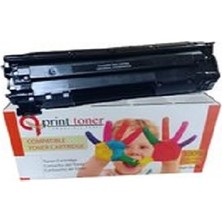 QPRİNT TONER Canon Laserjet M1536DNF M1536 Crg 728 Muadil Toner CRG728 CE278A