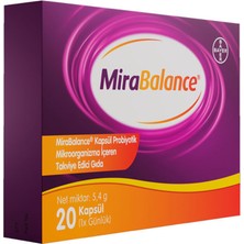 Bayer Mirabalance Probiyotik Içeren Takviye Edici Gıda 20 Kapsül