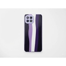 Camkapak Aksesuar Xm Mi 11 Lite Çok Renkli Arkası Cam 2 Kılıf Modeli